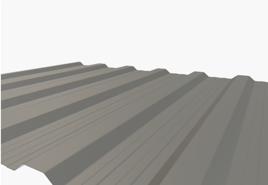 Trapezblech Dach