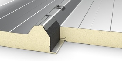 Sandwichplatten Dach Nutzbreite: 1000 mm